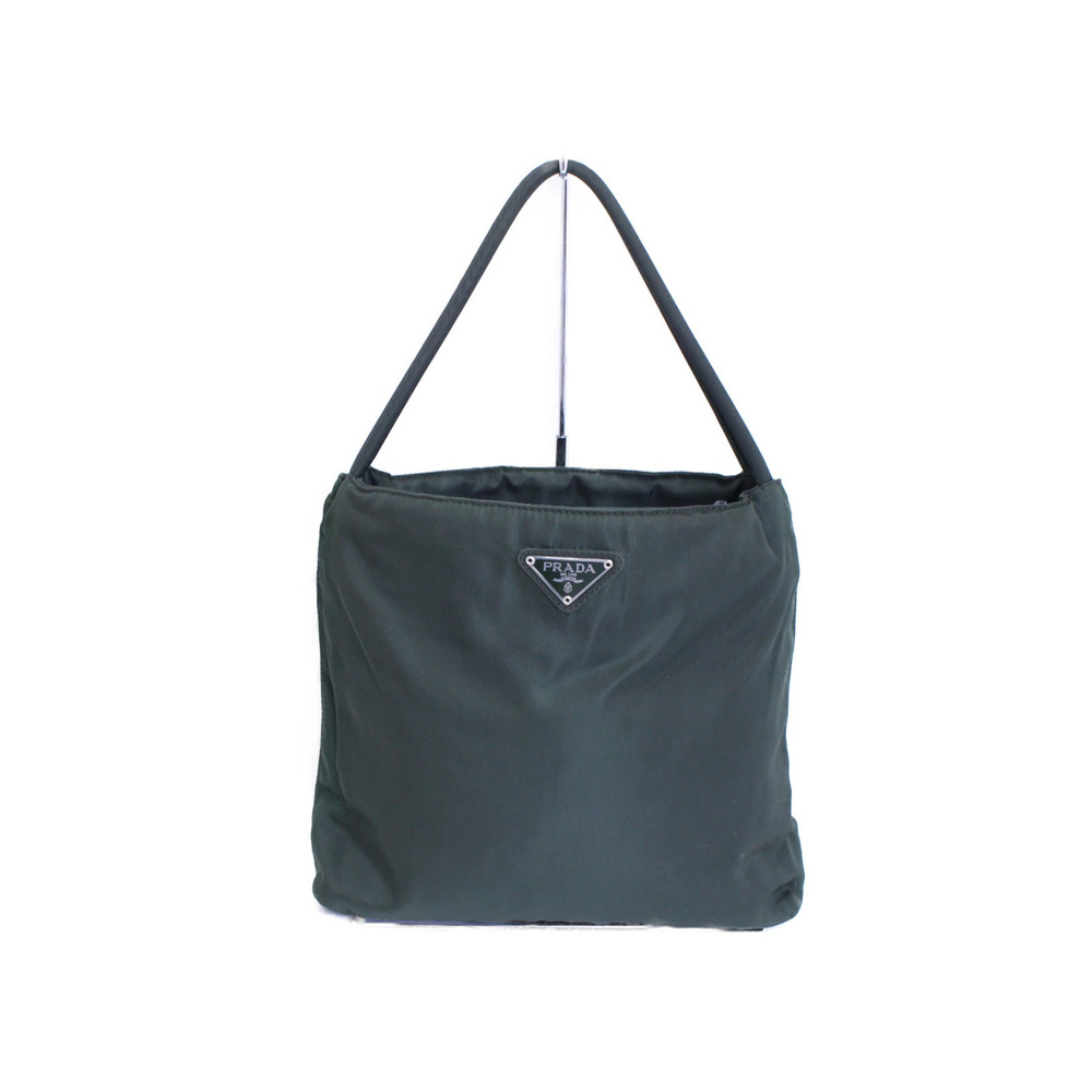 PRADA 2WAY Handbag Green Bag